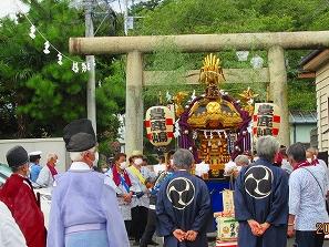 豊鹿島神社３年振りの例大祭
