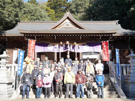 「豊鹿嶋神社と芋窪コース」の報告