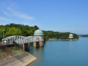 村山貯水池(多摩湖)の建設工事