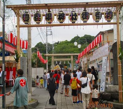 東大和の豊鹿島神社例大祭が４年振りの復活