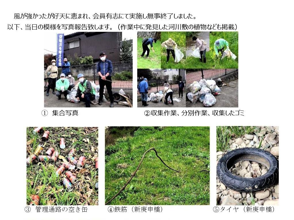 空堀川！3/28ミニ清掃最終報告！