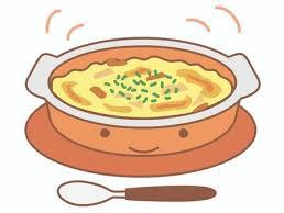 １１月のみんなの料理は熱々のドリア
