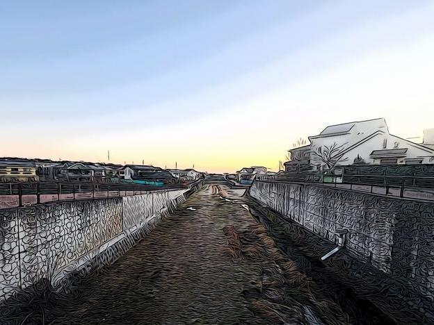 春はまだか　上流域のカワセミ