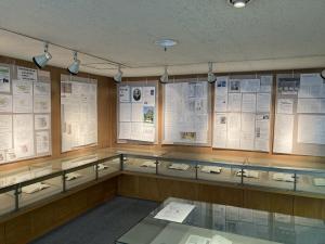 『里正日誌』展示会＠中央図書館