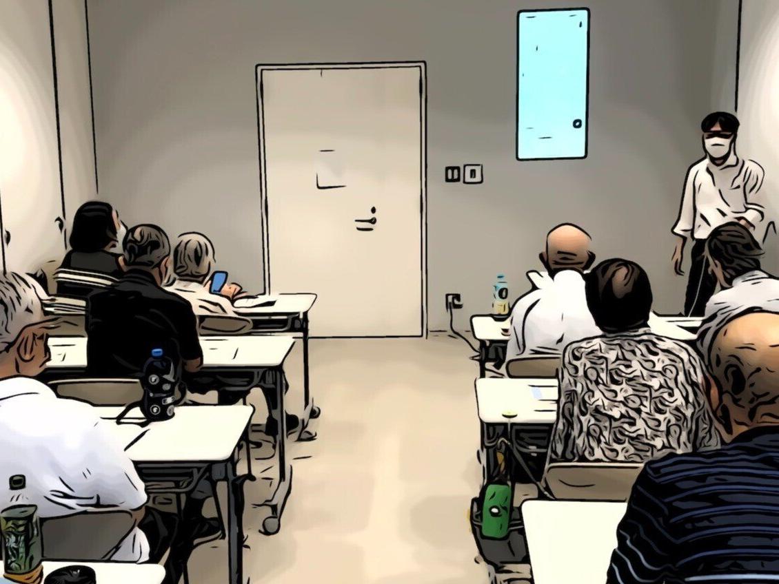 初心者のスマホ講座②をリビングテラスで開催