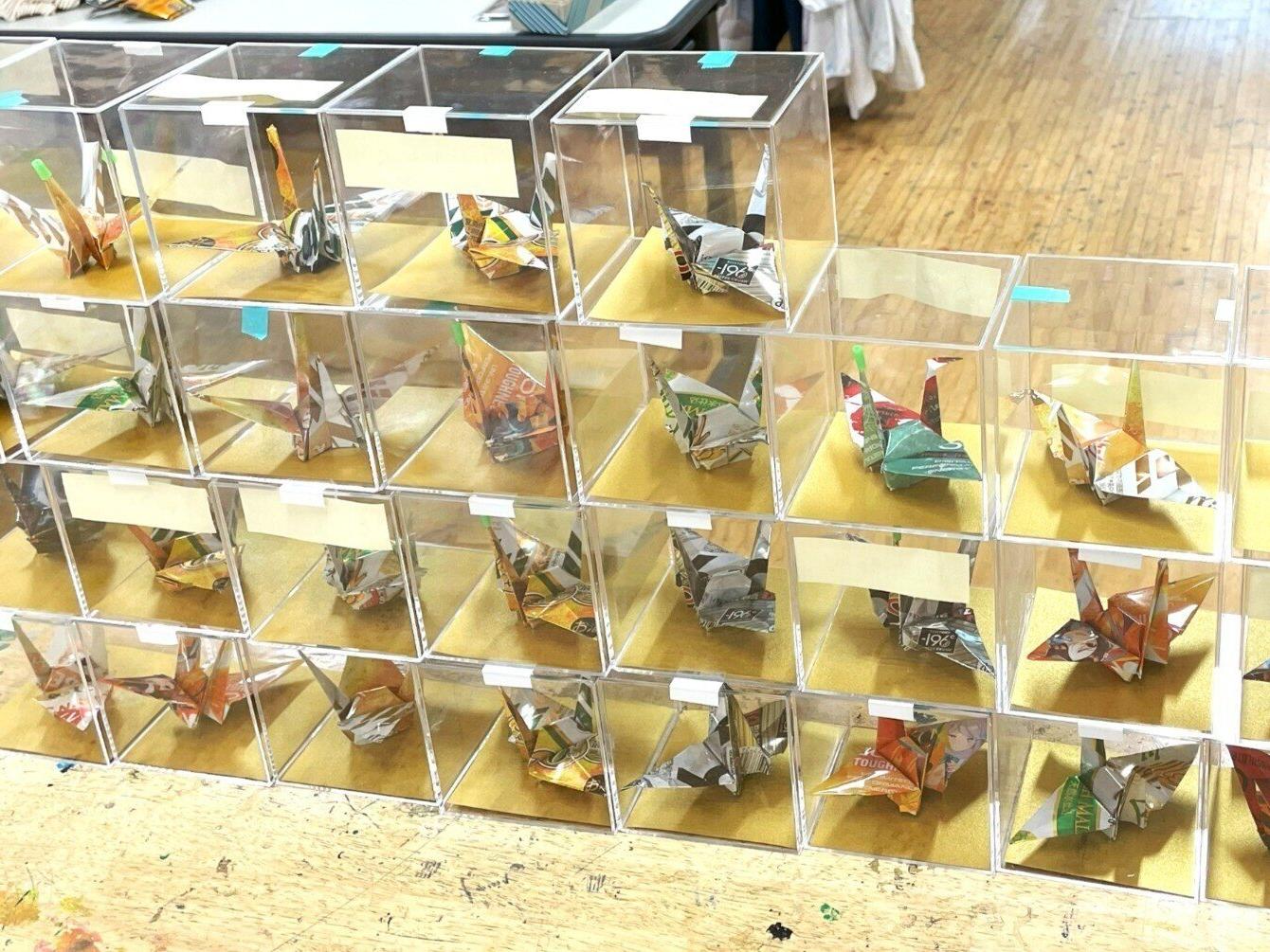 中野区の小学校で「ものづくり体験教室（工場板金）」の授業を実施しました。