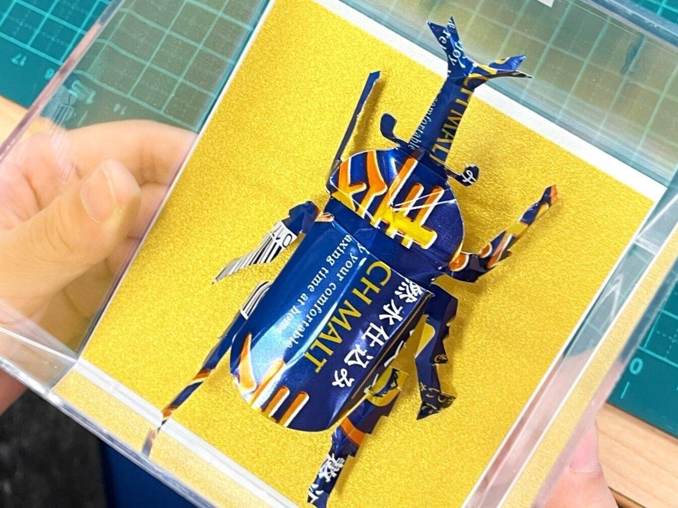 中央区で「アルミ缶ものづくり体験教室」を実施しました。2025.8.8