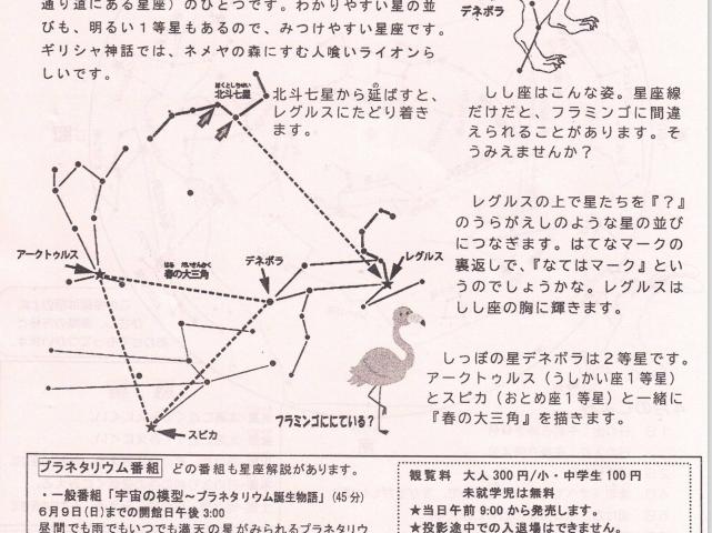 4月の星だより